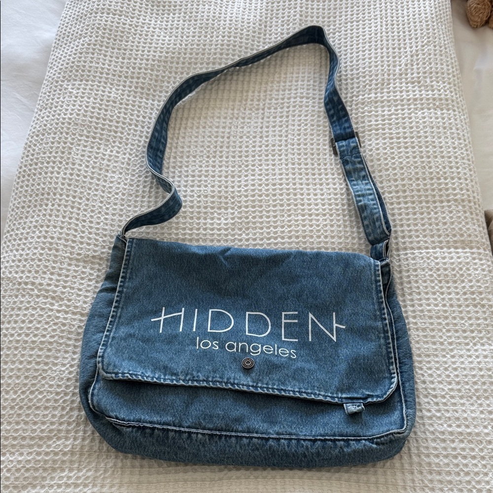 Hidden Los Angeles Denim Crossbody Bag